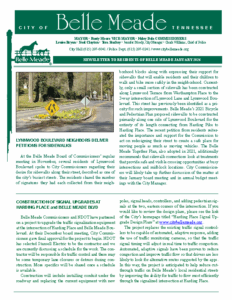 Cover of Belle Meade News January 2026